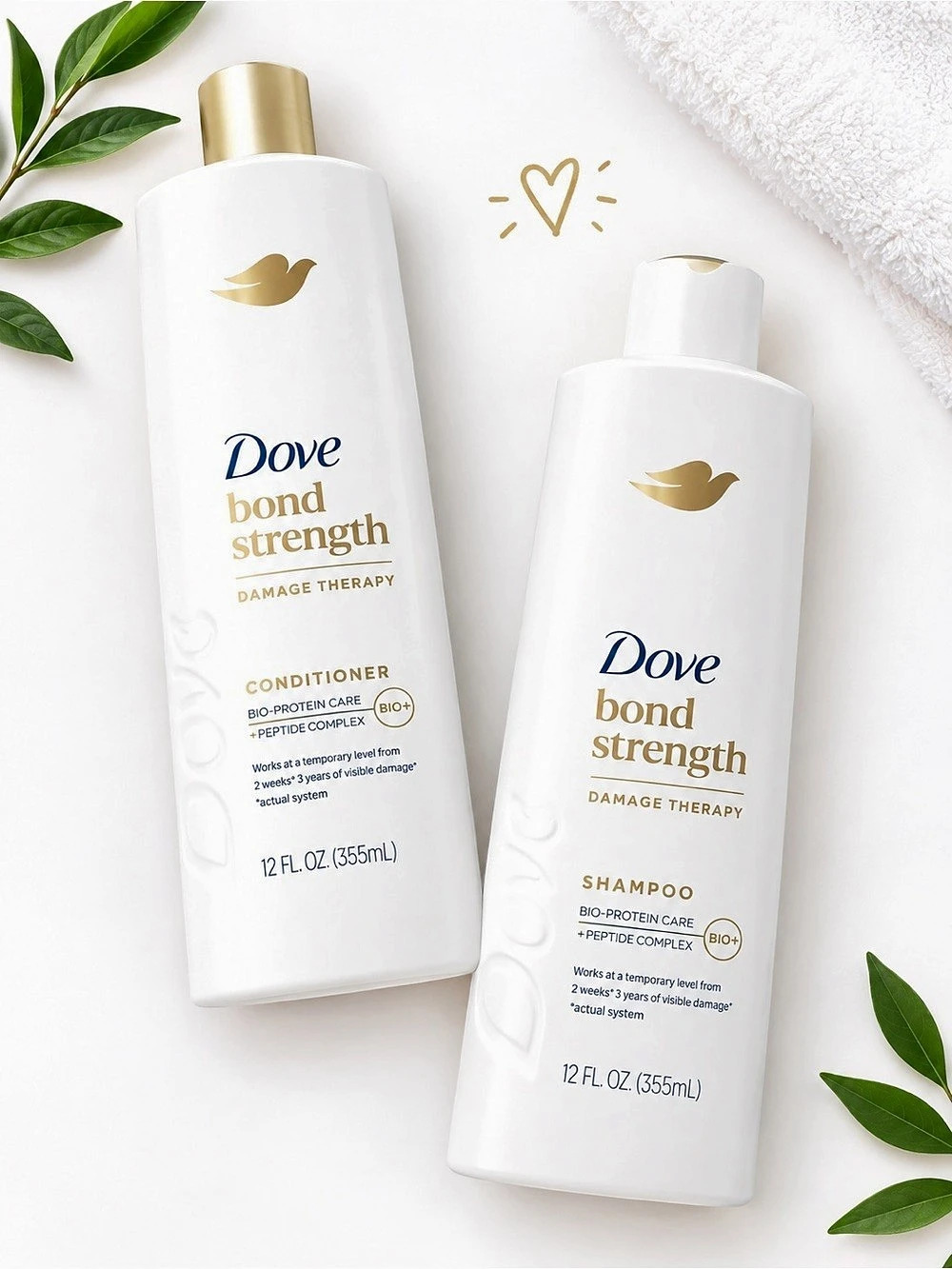 Dove Bond Strength Damage Therapy Conditioner & Shampoo